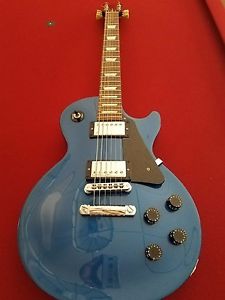 2004 Gibson Les Paul Studio Electric Guitar Sapphire Blue Limited Edition