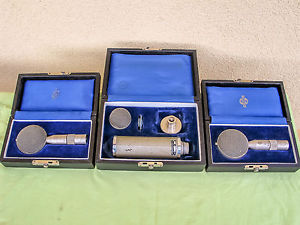 Vintage tube mic NEUMANN CMV563 with M7, M9, M55K capsule (Gefell CMV 563)