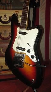 Vintage Original Aria Offset Body Electric Solidbody Guitar Sunburst MIJ Cool!