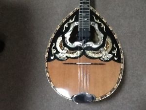 Bouzouki 8 String Custom Made with Case and Active B Voice Pick Up