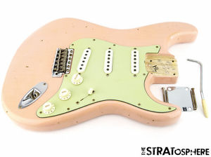 Fender Custom Shop Postmodern Relic Stratocaster LOADED BODY Strat Shell Pink