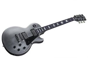 GIBSON LPSTUSPCH 2016 LES PAUL STUDIO SILVER PEARL WITH CHROME HARDWARE