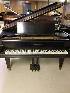 Mason Hamlin Grand Piano BB 7' Ebony Semi Concert