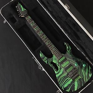 Ibanez Jem77GMC (Green Multi Colour) - Steve Vai Signature Guitar