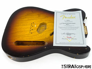 Fender USA Custom Shop 1959 Journeyman Relic Telecaster BODY Tele Nitro Sunburst