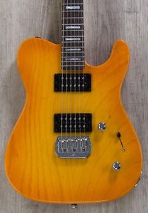 G&L USA ASAT HH RMC, Honeyburst, Block Inlays, Modern Classic Neck