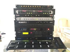 DIGITECH GSP2101, FURMAN, BBE, ROCKTRON, APHEX, KORG, BEHRINGER, + Lot