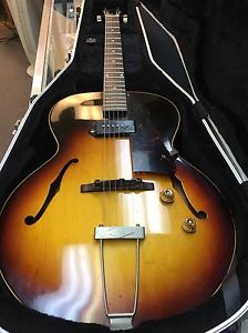 Vintage 1959 Gibson ES-125T Hollowbody Electric Guitar Sunburst w/Case