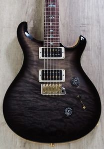 PRS Paul Reed Smith MSL Wood Library Custom 24 Guitar, Grey Black Fade