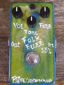 SUPER RARE BJF BJFE FOLK FUZZ EFFECT PEDAL IN VERY GOOD CONDITION SOUNDS KILLER!