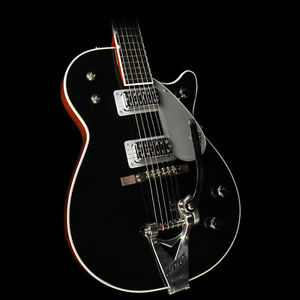 Gretsch G6128T-TVP Power Jet with Bigsby Electric Guitar Black