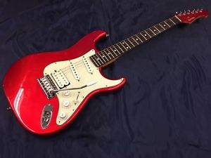 HISTORY SZ-1MH Red Stratocaster Type Circle Fret System E-Guitar Free Shipping