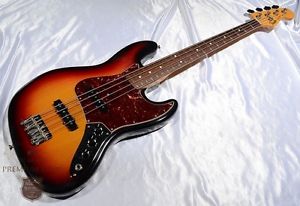 Fender USA  2008 American Vintage ‘62 Jazz Bass 3Knob/3Tone Sunburst F/S #sb30