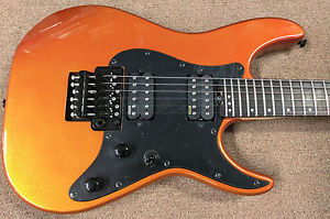 Schecter Sun Valley Super Shredder FR SFG Electric Guitar, EMG, Lambo Orange