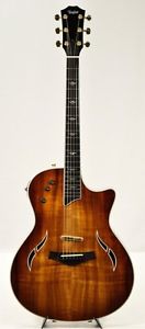 Taylor T5 C2 Beige Acoustic guitar w/ Hard case Right hand From JAPAN