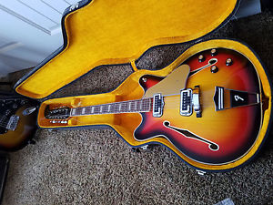 1966/67 fender coronado xii all orig. with orig. case, one owner very good cond.