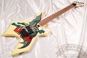 B.C.Rich Warlock "BATMAN" 1990s Used Guitar Free Shipping from Japan #Rg64