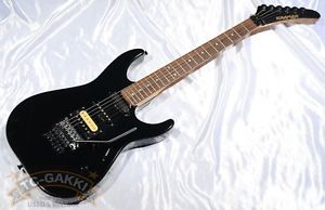 KRAMER MK-III 1990s Black Used Guitar w/Softcase Free Shipping from Japan #Rg61