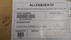 Allen Heath GLD-80 Chrome Edition GLD2 - Never Opened box NEW