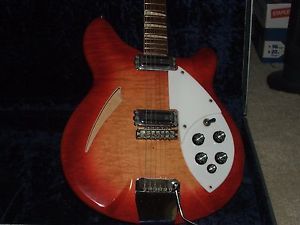 Vintage Rickenbacker 360 VB 1967 Fireglow