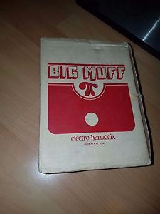 Vintage Electro Harmonix Big Muff, V3 post-Rams Head, LIKE NEW, OVP, Mint