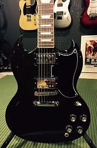 Gibson SG Standard Electric Guitar trans ebony