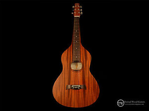 Weissenborn Style Guitar - Rock Roots by Twisted Wood Guitars Solid Top w/Pickup