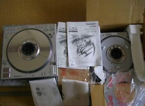 Used Technics SL-DZ1200-CDJ 2 Set DJ Mixers w/ Box EMS