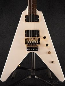 FERNANDES  BSV-155 White 2010 Electric Guitar with Gig Case Free Ship From JAPAN