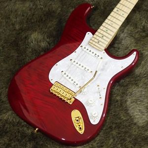 Fender Ritchie Kotzen Stratocaster Transparent Red Burst Electric Guitar