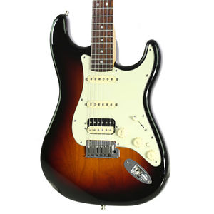 Used 2015 Fender American Deluxe HSS Stratocaster 3-Tone Sunburst Guitar