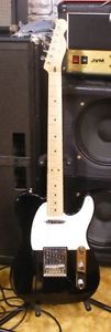 Fender Telecaster Mexican black with white guard