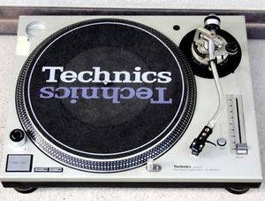 Unused Technics SL-1200 MK3D silver DJ Turntables EMS Free tracking ship