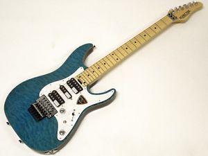 SCHECTER SD-2-24-AL / Aqua Blue / Maple Fingerboard FROM JAPAN/512