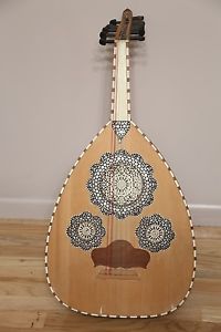 Pierced Wood GORGEOUS Inlay Bowl Back Chinese LUTE/Guitar Instrument