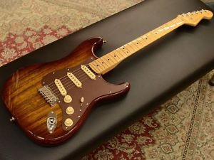 Fender USA 2017 Limited Edition Exotic Collection Shedua Top Stratocaster New