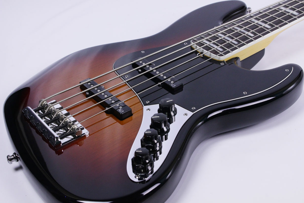Used FENDER / American Deluxe Jazz Bass V N3 3Tone Sunburst Fender from JAPAN