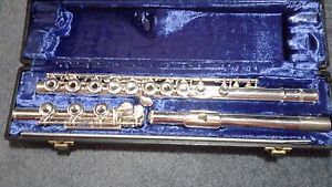 Flute Selmer Signet Solid Silver Intermediate Open Hole, B-ft, Immaculate !!