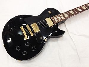 Gibson Les Paul Studio 2016 T Ebony w/Gold Parts w/ Hard case/569