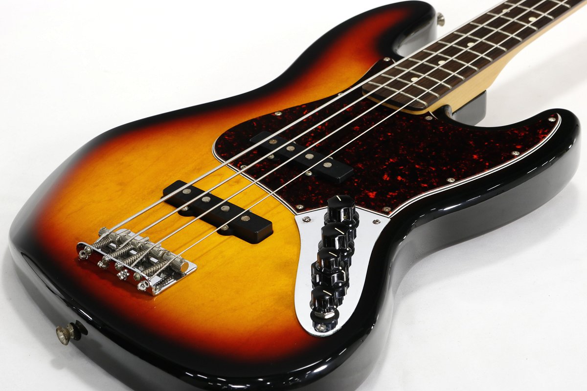 Used Fender Mexico / Deluxe Series Active Jazz Bass 3-Color Sunburst Fender Mexi