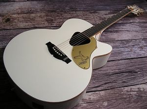 Gretsch White Falcon Rancher Electro Acoustic Guitar + Case