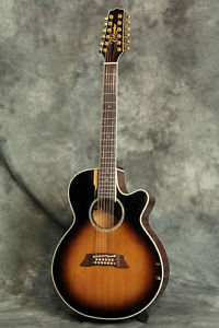 Used Acoustic Electric Guitar Takamine / PTU111-12 Tobacco Burst 12 String