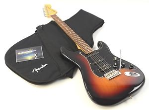 2010 Fender American Special HSS Stratocaster Electric Guitar Sunburst w/Gig Bag