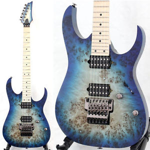 Ibanez Prestige RG 652 MPB GFB Ghost Fleet Blue Burst used free ship