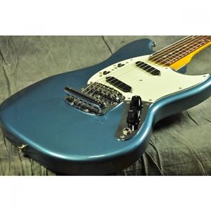 FENDER JAPAN MG69-75 OLB Guitar USED w/Softcase FREE SHIPPING from Japan #I645