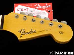 Fender Custom Shop Postmodern Relic Stratocaster NECK + TUNERS Strat Rosewood V