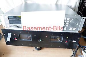 VDC Van Damme Cable 3u rack mount Twin Sifam 74 Dual needle PPM meter DAC