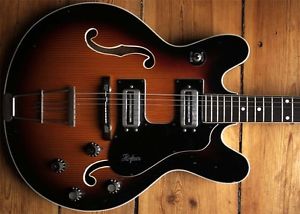 VERY RARE VINTAGE EARLY 70's HÖFNER MODEL 4572 JAZZ GUITAR HAND MADE IN GERMANY