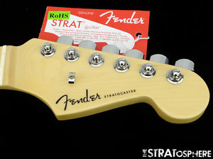 2017 American Fender ELITE Stratocaster Strat NECK +LOCKING TUNERS USA Maple