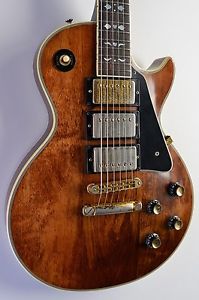 1976-1977 Gibson Les Paul Custom ARTISAN 3-Pickup Walnut ~MINTY~ 1970s Guitar